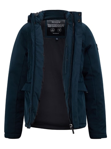 Retour Functionele jas "Wart" donkerblauw