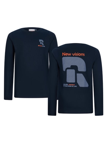 Retour Longsleeve "Florian" in Dunkelblau