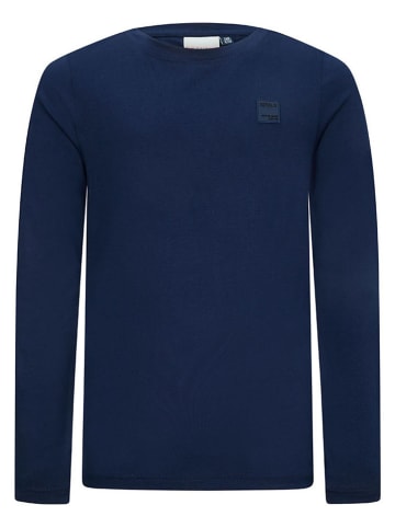 Retour Longsleeve "Marvin" donkerblauw