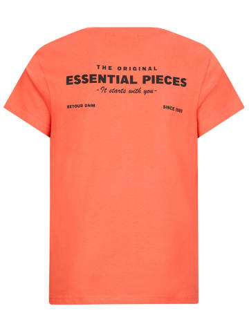 Retour Shirt "Elwin" oranje