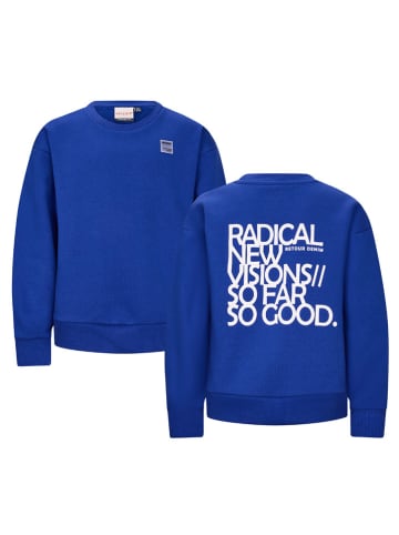 Retour Sweatshirt "Hakar" blauw
