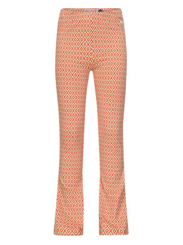 Retour Uitlopende legging "Marseille" geel