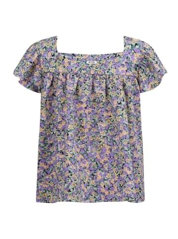 Retour Koszulka "Fernanda" w kolorze fioletowo-żółtym