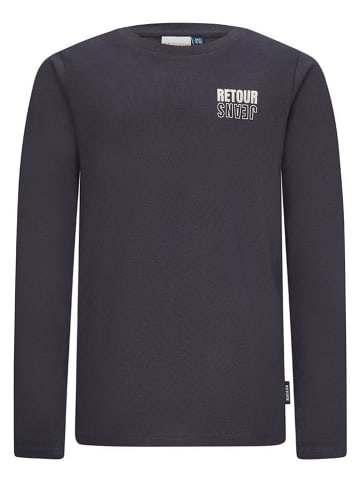 Retour Koszulka "Frank" w kolorze antracytowym