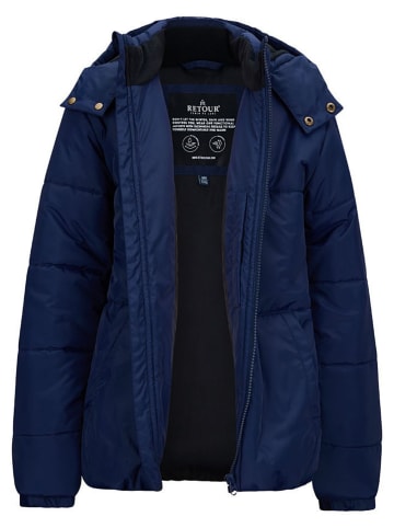 Retour Kurtka pikowana "George" w kolorze granatowym