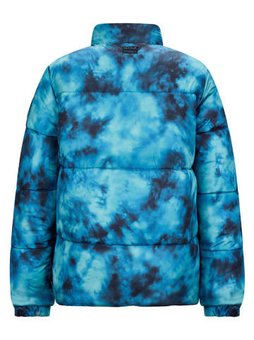 Retour Steppjacke "Carsten" in Blau/ Schwarz