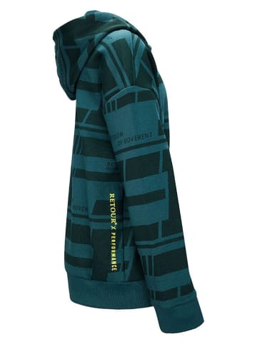 Retour Hoodie "Fast" in Türkis