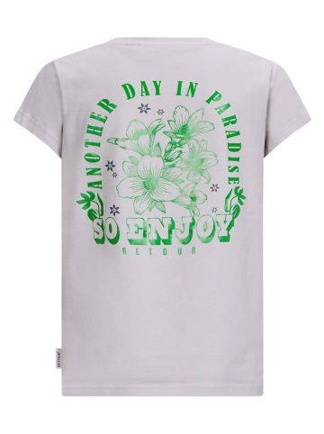 Retour Shirt "Luna" wit