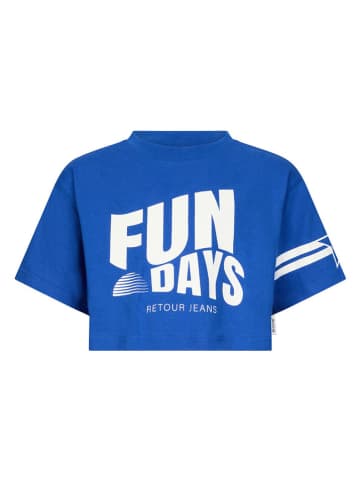 Retour Shirt "Uma" in Blau