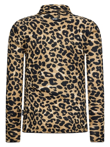 Retour Longsleeve "Eliv" in Beige/ Schwarz