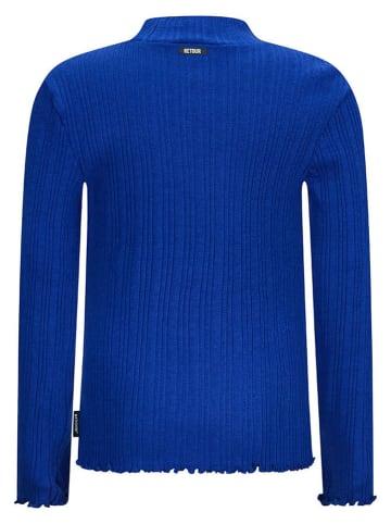 Retour Longsleeve "Vivre" in Blau
