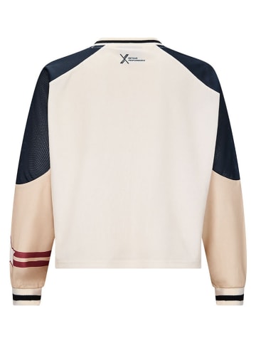 Retour Longsleeve "Omara" wit/beige/zwart