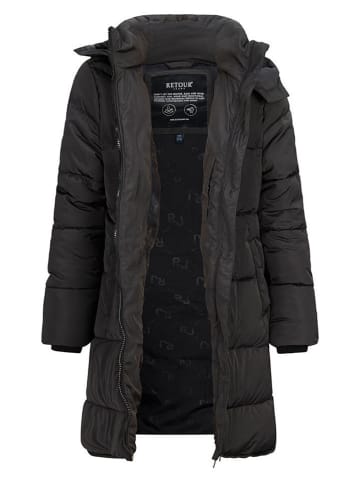 Retour Steppmantel "Jacky" in Schwarz