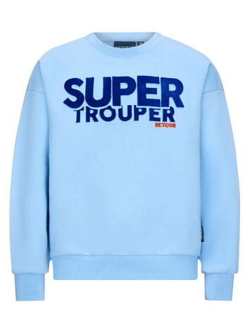Retour Sweatshirt "Lorena" in Hellblau