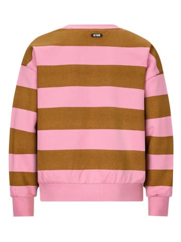 Retour Sweatshirt "Tissa" in Rosa/ Hellbraun