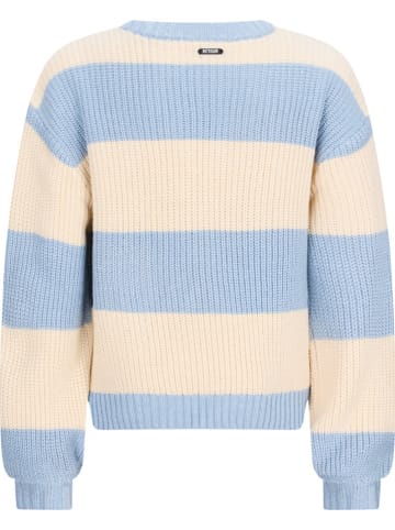 Retour Pullover "Adar" in Hellblau/ Beige