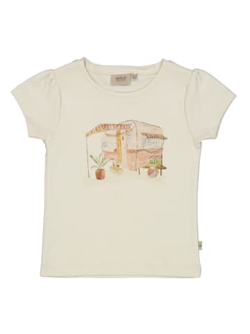 Wheat Shirt "Holiday Home" in Creme