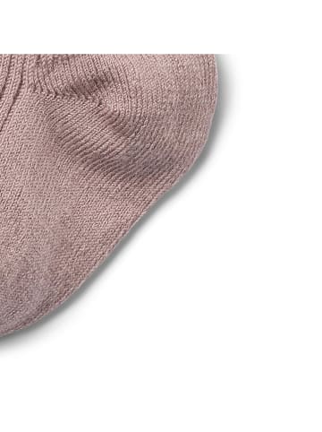 Wheat Woll-Socken in Rosa