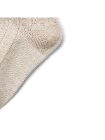 Wheat Wollen sokken beige