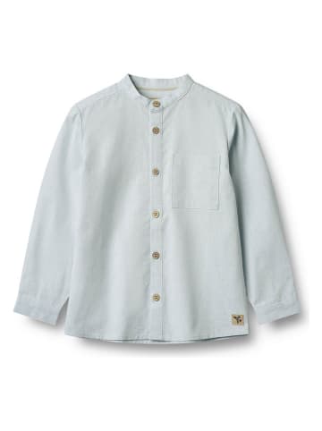Wheat Blouse "Willum" lichtblauw