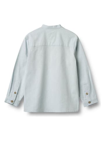 Wheat Blouse "Willum" lichtblauw