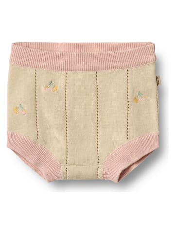 Wheat Gebreide short "Dua" beige