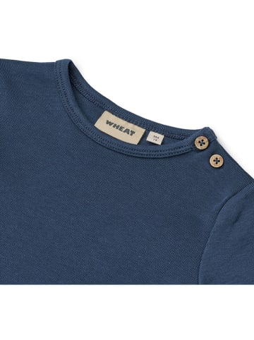 Wheat Longsleeve in Dunkelblau