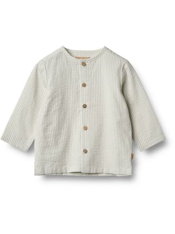 Wheat Blouse "Shelby" crème/lichtblauw
