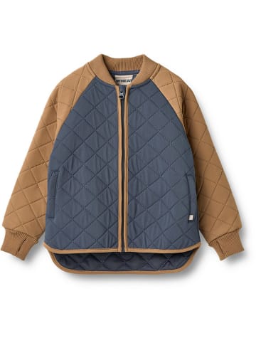 Wheat Thermojas "Sylvester" donkerblauw/lichtbruin