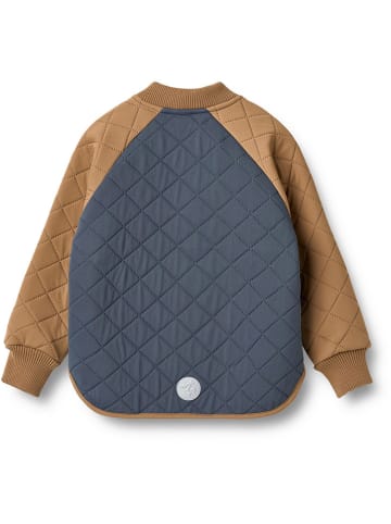 Wheat Thermojas "Sylvester" donkerblauw/lichtbruin