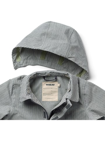 Wheat Parka "Leif" in Anthrazit/ Weiß