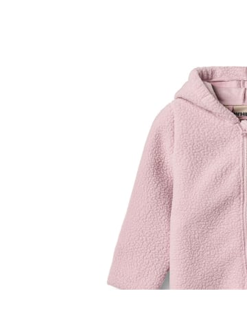 Wheat Fleece-Overall "Allo" in Rosa