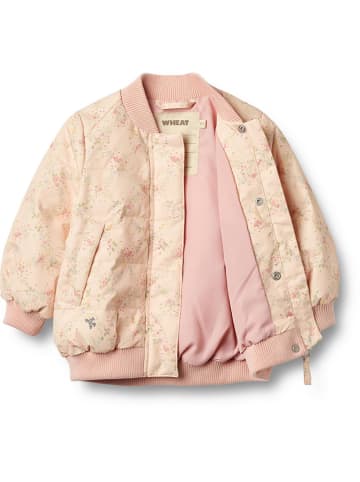 Wheat Steppjacke "Lotte" in Gelb/ Rosa