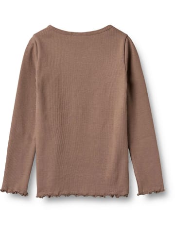 Wheat Longsleeve "Ida" bruin
