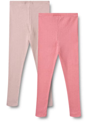 Wheat 2er-Set: Leggings "Maddy" in Rosa/ Pink