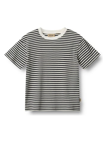 Wheat Shirt "Fabian" in Creme/ Schwarz