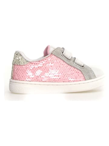 Naturino Leren sneakers "Pinn" goudkleurig