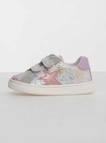 Naturino Leder-Sneakers "Pinn" in Bunt