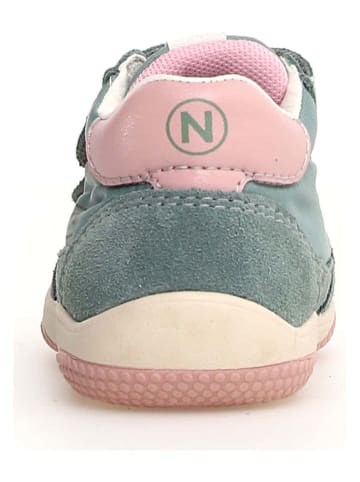 Naturino Leder-Sneakers "Go" in Grün