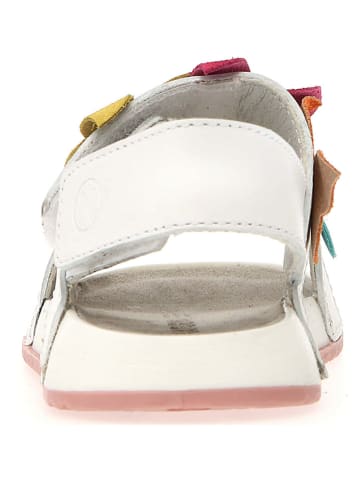 Naturino Leder-Sandalen "Lovety" in Weiß