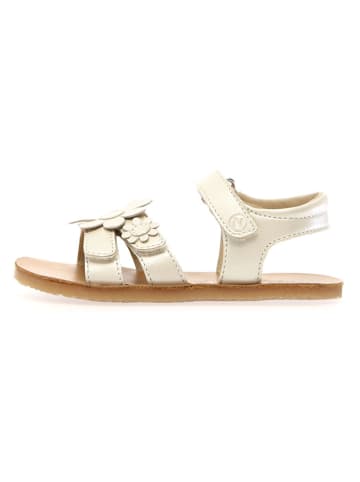 Naturino Leder-Sandalen "Feeti de Ge" in Creme