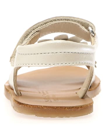 Naturino Leder-Sandalen "Feeti de Ge" in Creme