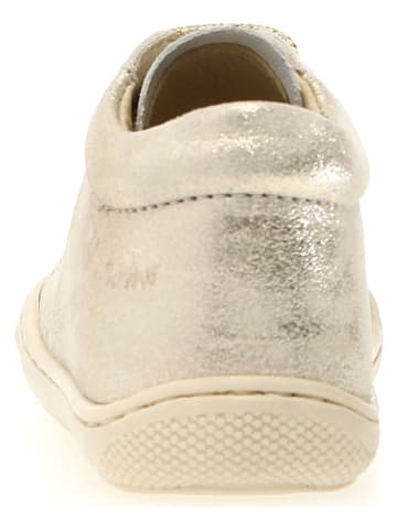 Naturino Leren loopleerschoenen "Cocoon" goudkleurig