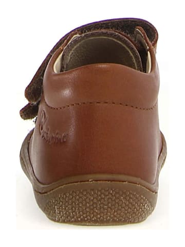 Naturino Leder-Sneakers "Cocoon" in Hellbraun