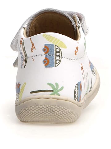 Naturino Leren loopleerschoenen "Cocoon" wit