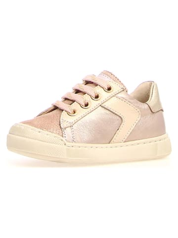 Naturino Skórzane sneakersy "Clarendon" w kolorze beżowym