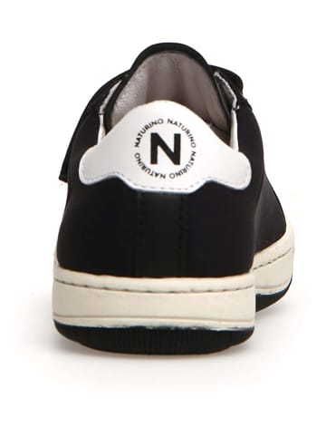 Naturino Skórzane sneakersy "Rery" w kolorze czarnym