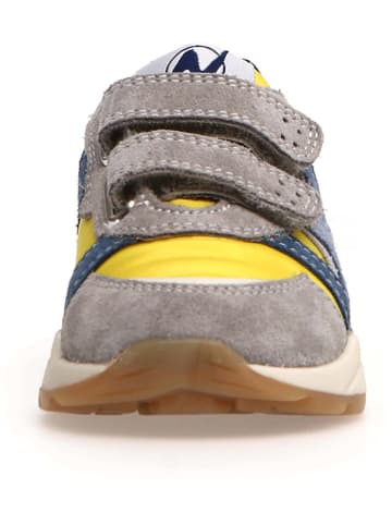 Naturino Sneakers "Evon" in Gelb/ Grau/ Dunkelblau