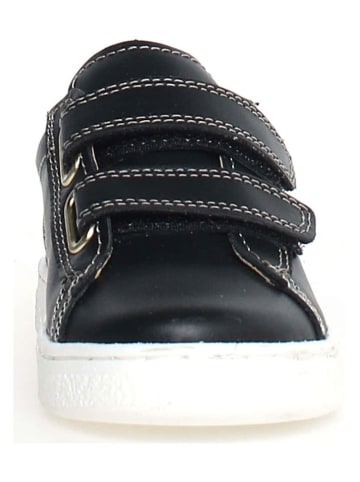 Naturino Skórzane sneakersy "Hasselt" w kolorze czarnym