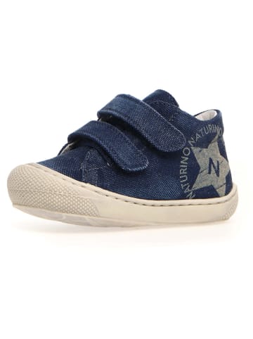 Naturino Leren sneakers "Brillix" donkerblauw